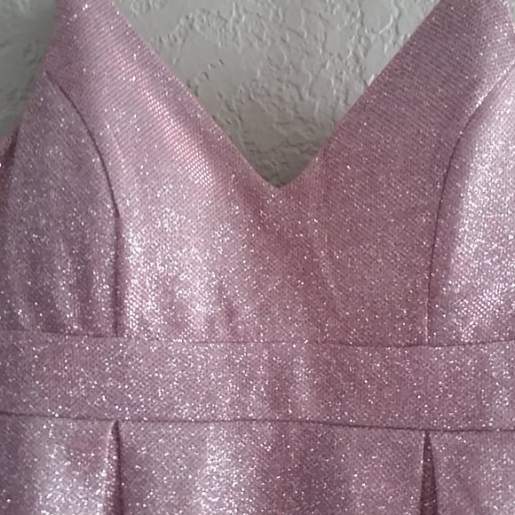 Akira Metallic Glitter Pink Mini Dress - NWT! - Picture 8 of 12